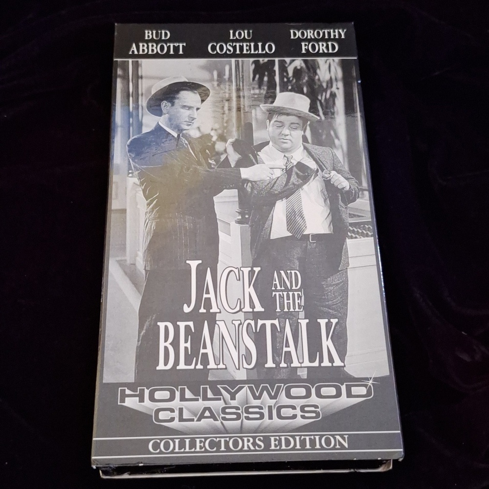 Abbott and Costello Jack and the Beanstalk Vhs